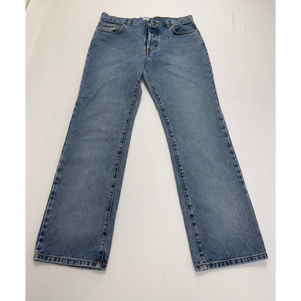 Vintage Calvin Klein Jeans Easy Low‎ Rider Sandblast Denim Jeans Women's Size 11